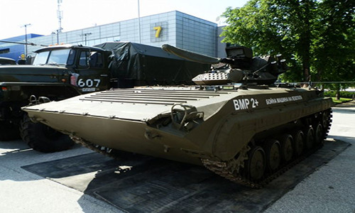 Theo Defence Blog, công ty Metalika Ab đã giới thiệu nguyên mẫu xe chiến đấu bộ binh BMP-1 mới được nâng cấp tại Triển lãm quốc phòng HEMUS 2018 ở Plovdiv, Bulgaria. Ảnh: DF.