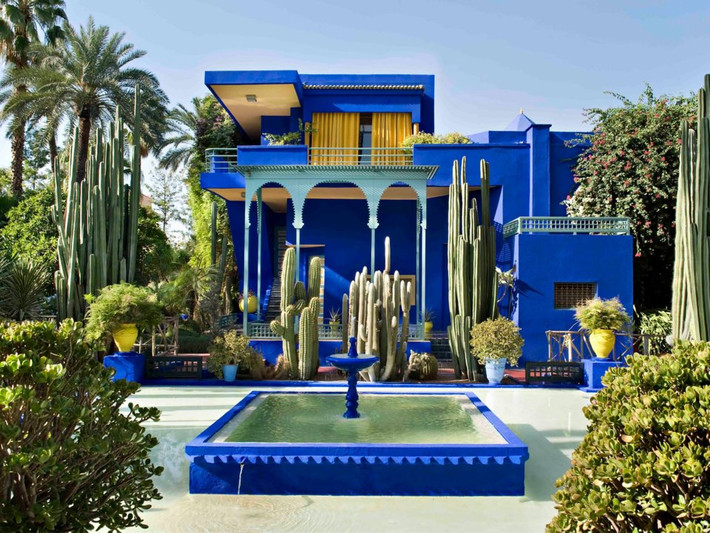 Vườn Majorelle là vườn bách thảo rộng 2 ha ở Marrakech, Ma-rốc. Nơi đây có rất nhiều loài cây lạ và quý hiếm mà chỉ vùng Bắc Phi mới có.