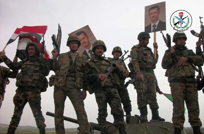 Trong khi đó, các tay súng thánh chiến đã rút lui hoàn toàn khỏi vùng nông thôn phía tây nam tỉnh Aleppo sau khi bị Quân đội Syria bao vây tứ phía. Ảnh: SF.