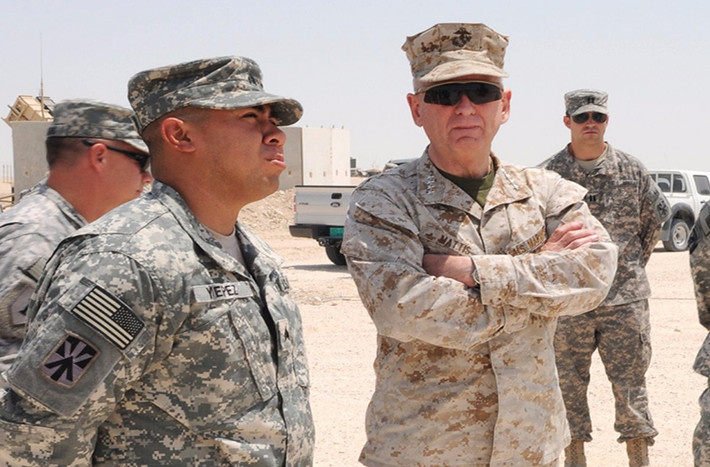 Ông Mattis được cho là luôn thực hiện tốt nhiệm vụ của mình tại Iraq trong năm 2003.