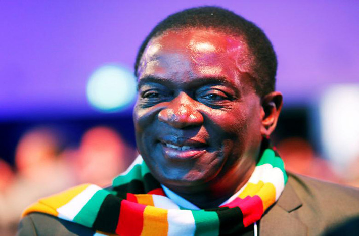 Tổng thống Zimbabwe Emmerson Mnangagwa tham dự diễn đàn.