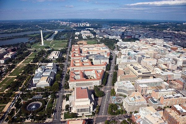 Washington D.C. đã trở thành một trong những nơi hàng đầu về lĩnh vực đầu tư bất động sản trên thế giới. Ảnh: Wikipedia.