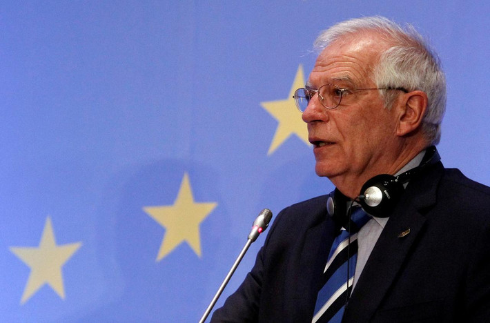 Ông Josep Borrell cho rằng, việc Nga đưa nhiều binh sĩ đến khu vực biên giới với Ukraine là hành động nguy hiểm, đồng thời kêu gọi Moscow rút quân. Ảnh: Reuters.
