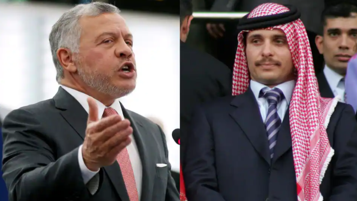 Quốc vương Abdullah II phong em trai cùng cha khác mẹ Hamzah làm Thái tử hồi năm 1999 theo di nguyện của ông Hussein. Tuy nhiên, vào năm 2004, Quốc vương Abdullah đã phế bỏ tước vị Thái tử của Hamzah, nói rằng ông quyết định "giải thoát" cho em trai khỏi "những ràng buộc của vị trí" để hoàng tử này có thể đảm nhận những trách nhiệm khác. Ảnh: VD.