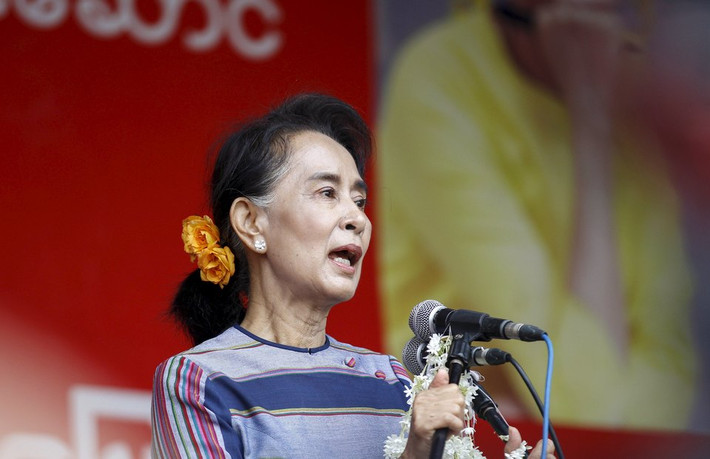 Hôm 17/3, theo Đài phát thanh truyền hình nhà nước Myanmar MRTV, chính quyền quân sự đã cáo buộc bà San Suu Kyi vi phạm luật chống tham nhũng. Ảnh: JG.