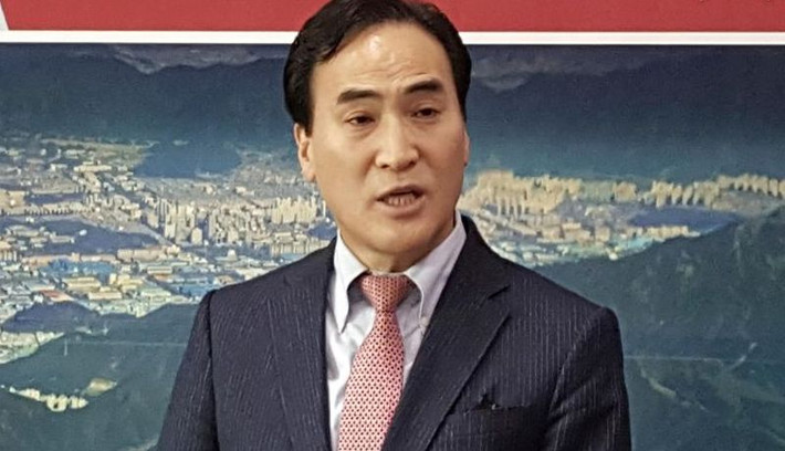 Quyền Chủ tịch Interpol Kim Jong Yang từng đảm nhiệm chức vụ người đứng đầu sở cảnh sát tỉnh Gyeonggi, Hàn Quốc trong khoảng thời gian 2014-2018. Ảnh: uniradioinforma.com.
