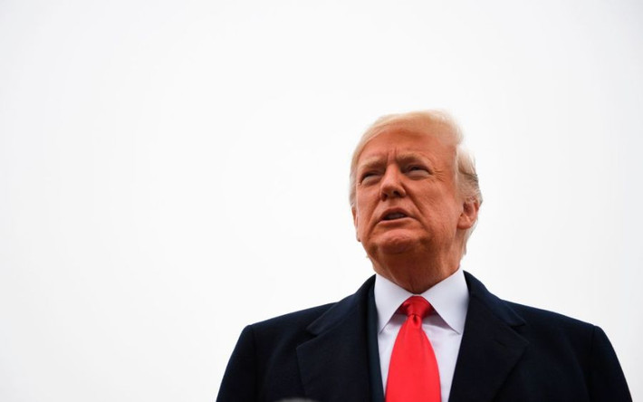 Được biết, Tổng thống Trump tới Ohio để vận động cho ông Mike DeWine, ứng viên Đảng Cộng hòa chạy đua vào chức thống đốc bang Ohio. Ảnh: CNN.