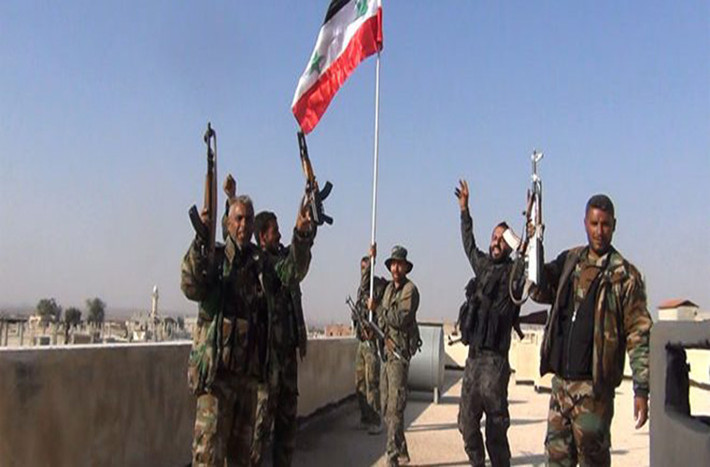 Trong diễn biến khác trên chiến trường Syria, một nguồn tin quân sự cho biết, Quân đội Syria có thể sắp tiến hành chiến dịch quân sự quy mô lớn nhằm vào các nhóm phiến quân tại vùng đệm phi quân sự Idlib. Ảnh: SANA.
