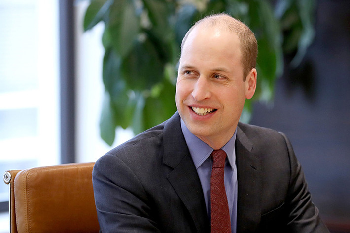 Tiếp đến là Hoàng tử William, anh trai của Hoàng tử Harry. 73% người dân Anh có ý kiến tích cực về Công tước xứ Cambridge. Ảnh: Town & Country Magazine.