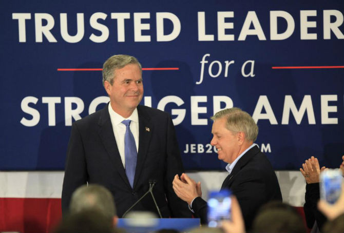 Cựu thống đốc Florida, Jeb Bush, chỉ giành được 8% số phiếu ủng hộ của cử tri.