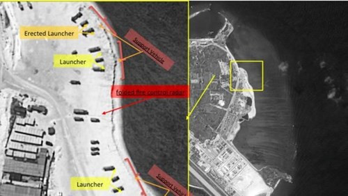 Trước đó, báo Stratfor đăng tải những bức hình ghi lại tên lửa HQ-9 được cho là do Trung Quốc đưa trái phép ra đảo Phú Lâm thuộc quần đảo Hoàng Sa của Việt Nam.