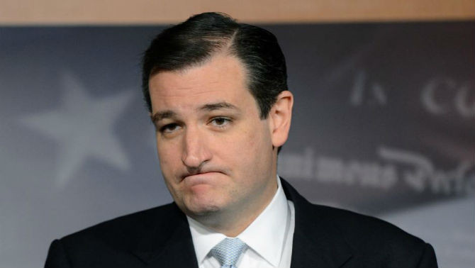 Thượng nghị sĩ Ted Cruz, người giành chiến thắng trong cuộc bầu cử sơ bộ đầu tiên của Đảng Cộng hòa ở bang Iowa hôm 1/2, chỉ về thứ 4 với 11,46% số phiếu ủng hộ.