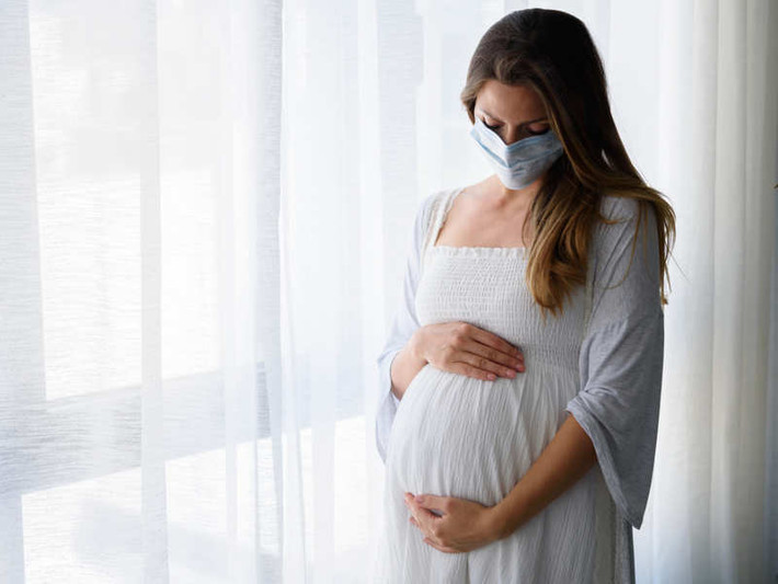 Mục đích của nghiên cứu là xem xét tác động của COVID-19 đối với phụ nữ trong ba tháng cuối thai kỳ. Ảnh: Times of India.