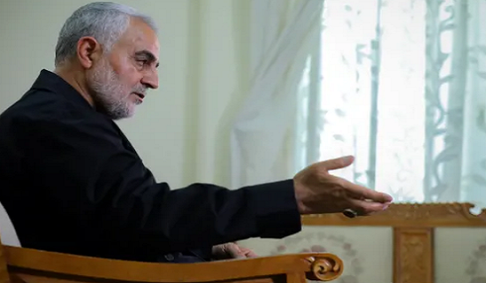 Năm 2012, Tướng Soleimani đã hỗ trợ chính phủ Syria, một đồng minh chủ chốt của Iran, chống lại các nhóm phiến quân trong cuộc nội chiến tại quốc gia Trung Đông này. Ảnh: Rudaw.