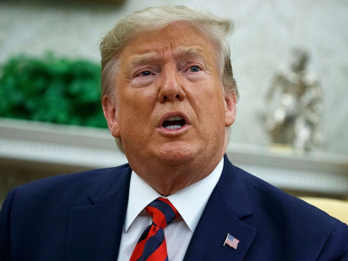 Hôm 28/9, với những ngôn từ mạnh mẽ nhất, Tổng thống Trump gọi cuộc điều tra này là “vụ lừa đảo lớn nhất trong lịch sử chính trị Mỹ”, đe dọa tới những lợi ích cốt lõi của người dân nước này. Ảnh: ABC News.