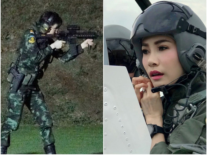 Theo tiểu sử được Hoàng gia Thái Lan công bố sau lễ sắc phong hồi tháng 7/2019, bà Sineenat, tên thật là Niramon Ounprom, sinh ngày 26/1/1985 ở tỉnh Nan, phía bắc Thái Lan. Ảnh: Reuters.