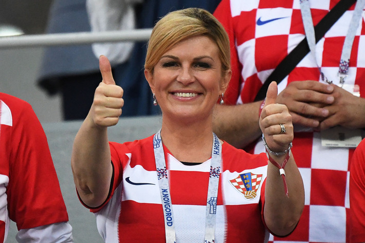Vào tháng 1/2015, bà Kolinda Grabar-Kitarovic đã giành chiến thắng thuyết phục trong cuộc bầu cử Tổng thống Croatia và trở thành nữ tổng thống đầu tiên của nước này. Ảnh: NW.