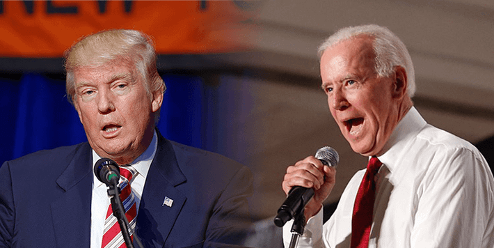 Tuy nhiên, cựu Phó Tổng thống Mỹ Joe Biden bác bỏ hoàn toàn các cáo buộc từ ông Trump, đồng thời đưa ra loạt phát ngôn cứng rắn để cảnh báo đương kim Tổng thống Mỹ khi cả hai đang chạy đua vào Nhà Trắng năm 2020. Ảnh: ACW.