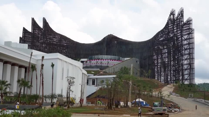 Địa điểm ở Đông Kalimantan được chọn để làm thủ đô mới của Indonesia vì ở vị trí gần biển và nguy cơ xảy ra động đất, sóng thần hoặc phun trào núi lửa tương đối thấp. Ảnh: BI.