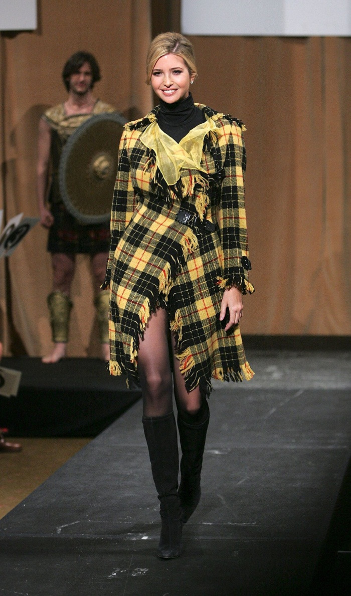 Ivanka Trump trình diễn tại một show thời trang của ở thành phố New York ngày 2/4/2007.