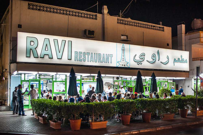 Ravi là nhà hàng nổi tiếng ở Dubai.