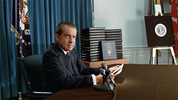 Watergate là một trong những vụ bê bối chính trị lớn trong chính trường Mỹ bị phanh phui hồi đầu những năm 1970. Vụ việc đã khiến Tổng thống Mỹ khi đó là Richard Nixon phải từ chức vào năm 1974.
