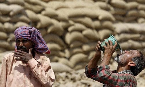 Toàn bộ bang Rajasthan đang hứng chịu cái nóng khắc nghiệt của mùa hè và nhiệt độ cao nhất tại nhiều thành phố của bang này đều trên 47 độ C. Ảnh: Reuters.