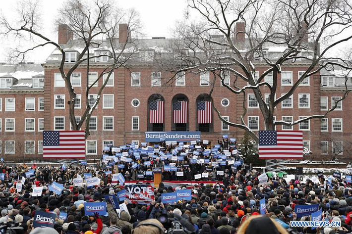 Theo kết quả những cuộc khảo sát gần đây, Thượng nghị sĩ Bernie Sanders thường nhận được sử ủng hộ cao trong số các ứng viên của Đảng Dân chủ tham gia cuộc đua vào Nhà Trắng năm 2020.