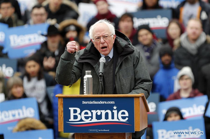 Trước đó, ngày 19/2, Thượng nghị sĩ Bernie Sanders của Đảng Dân chủ tuyên bố ông sẽ tham gia cuộc đua vào Nhà Trắng năm 2020.