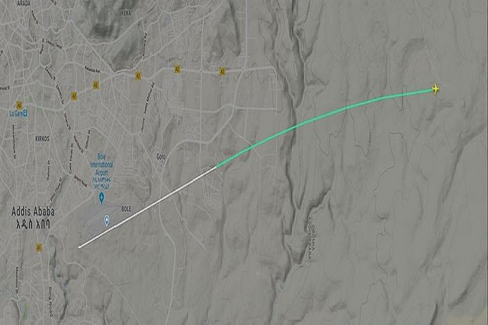 Theo RT, hãng hàng không Ethiopian Airlines mới đây xác nhận không ai sống sót trong vụ rơi máy bay Boeing 737 MAX ở Ethiopia, chở 157 người sáng 10/3. Ảnh: Daily Mail.