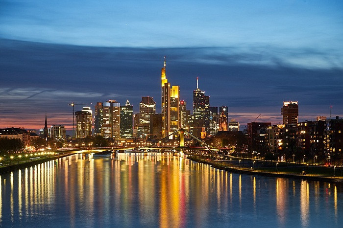 Thành phố Frankfurt của Đức đứng ở vị trí thứ 7. Ảnh: Wikipedia.
