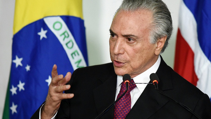 Luật sư của cựu Tổng thống Temer đã xác nhận việc ông này bị bắt giữ. Tuy nhiên, ông Temer bác bỏ mọi cáo buộc nhằm vào mình. Ảnh: CL.
