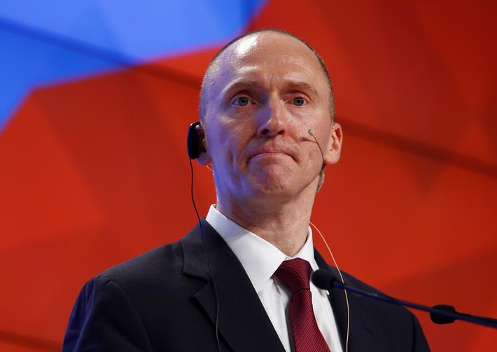Carter Page, cố vấn chính sách đối ngoại của ông Trump, được cho là từng gặp quan chức Nga tại thủ đô Moscow hồi tháng 7/2016. Tuy nhiên, Page, hiện chưa bị buộc tội, khẳng định ông không làm gì sai trái.