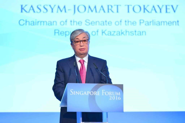 Được biết, Tổng thống Jomart Tokayev sẽ đảm nhiệm vị trí này cho đến khi Kazakhstan tiến hành cuộc bầu cử tổng thống mới vào tháng 4/2020. Ảnh: parlam.kz.