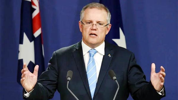 Thủ tướng Australia Scott Morrison có mức lương hàng năm là 378.415 USD. Ảnh: Time.