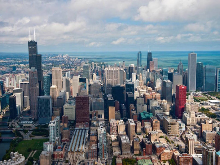 Chicago còn có biệt danh là Thành phố Lộng gió. Ảnh: Patch.