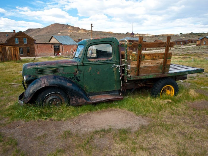 Bodie ở California (Mỹ) trở thành thị trấn ma từ năm 1940.