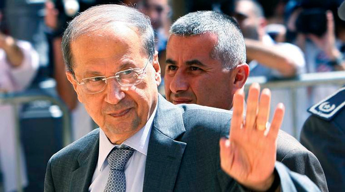Michel Aoun đã được bổ nhiệm làm người đứng đầu Quân đội Li Băng vào năm 1984. Ảnh: AP.