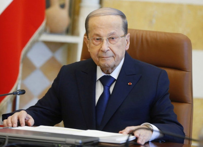 Ông Aoun từng sống lưu vong ở Pháp trong 15 năm (1990-2005). Ảnh: Reuters.