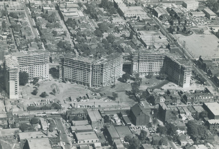 Quang cảnh thành phố Toronto của Canada vào khoảng năm 1967.