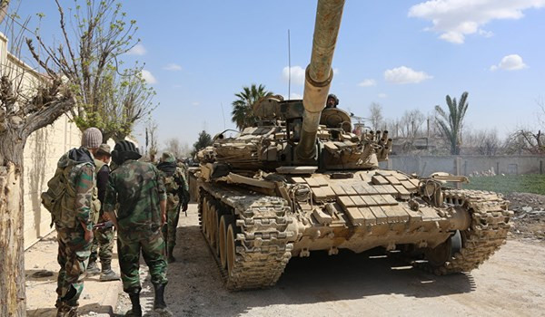 “Các tay súng Jaysh Tahrir Al-Sham từ chối rút lui khỏi căn cứ cũng như thỏa thuận với Chính phủ Syria. Chính vì vậy, Quân đội Syria đã mở cuộc tấn công vào đêm 17/4 và tái chiếm vùng núi Batra cùng thị trấn Al-Nassiriyah gần đó”, nguồn tin cho hay. Ảnh: FNA.