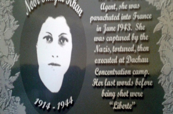 Tháng 9/1944, Noor Khan bị chuyển tới trại tập trung Dachau cùng 4 điệp viên khác. Vào sáng ngày 13/9/1944, bà đã bị xử bắn. Câu nói cuối cùng của nữ điệp viên dũng cảm này là “Tự do”. Ảnh: muslimvoiceofindia.