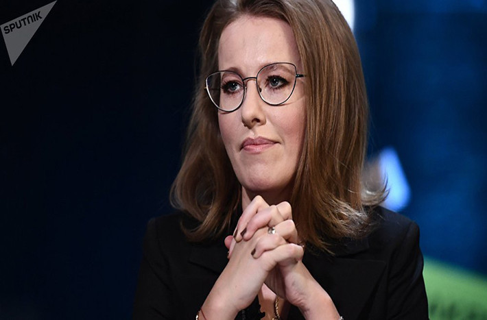 2. MC truyền hình nổi tiếng của nước Nga Ksenia Sobchak là ứng viên nữ duy nhất đại diện cho Đảng Sáng kiến Dân chủ tham gia cuộc bầu cử Tổng thống Nga 2018. Ảnh: Sputnik.