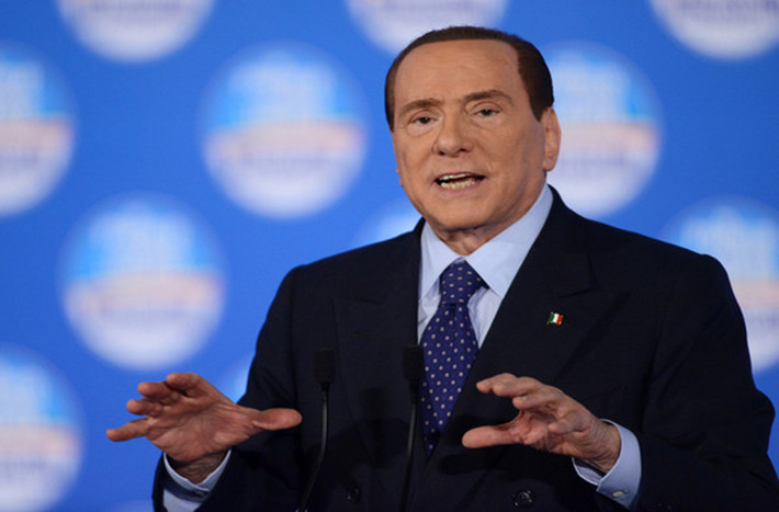 Theo tạp chí Forbes, Berlusconi là người giàu thứ hai ở nước Italy với tổng tài sản lên tới 9,4 tỷ USD vào năm 2008. Ông cũng là người giàu thứ 90 trên thế giới. Ảnh: Zimbio.