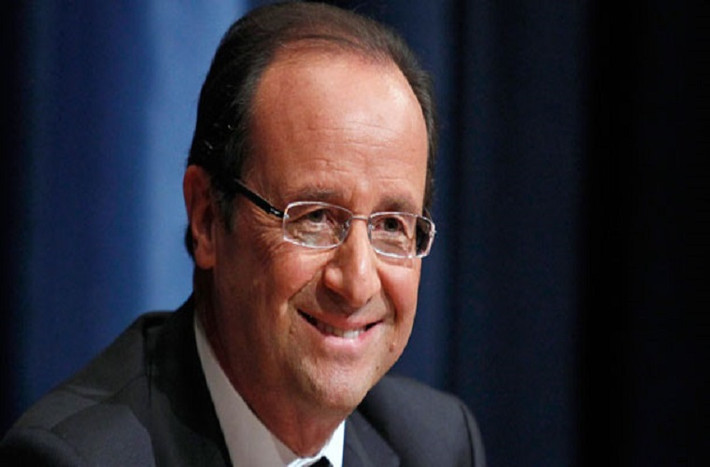 Và trong buổi lễ mừng Tết Âm lịch Châu Á tổ chức tại Điện Elysee tối 16/2/2015, Tổng thống Pháp Francois Hollande bày tỏ hy vọng cộng đồng Châu Á và nước Pháp hãy cùng sáng tạo ra những cách thức hợp tác mới, tạo nên các dự án mới. Ảnh: Reuters.