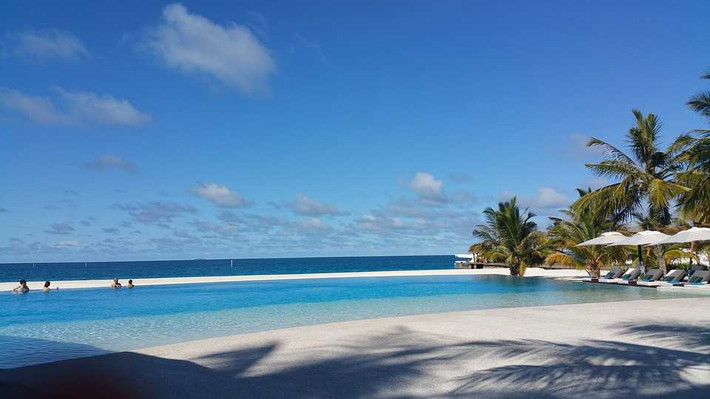 Theo Holidify, Maldives là quốc gia bằng phẳng nhất trên thế giới với độ cao trung bình 1,8 m so với mực nước biển. Ảnh: HC.