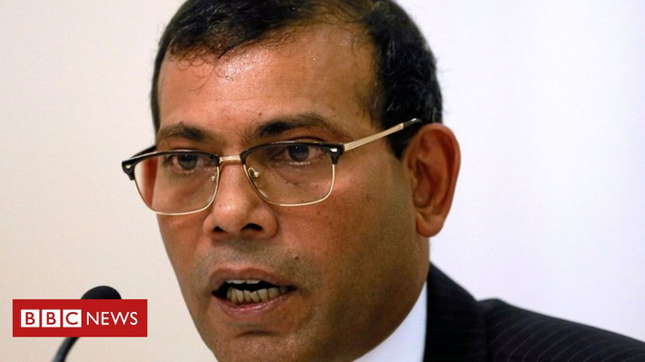Vào năm 2009, Tổng thống Maldives khi đó là ông Mohamed Nasheed (ảnh) đã tổ chức một cuộc họp nội các dưới đáy biển nhằm cảnh báo thế giới về tình trạng biến đổi khí hậu. Ảnh: BBC.
