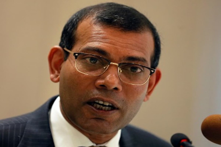 Năm 1999, ông Nasheed được bầu vào Quốc hội Maldives. Ảnh: FP.