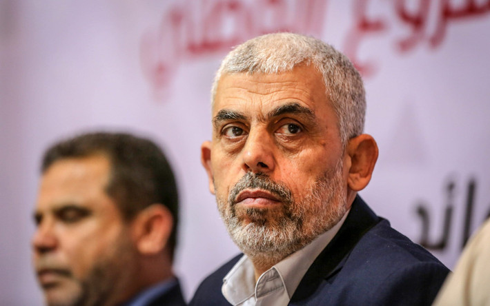 Ông Yahya Sinwar đã thụ án 22 năm trước khi được trả tự do vào năm 2011 và trở về Gaza. Ảnh: Telegraph.