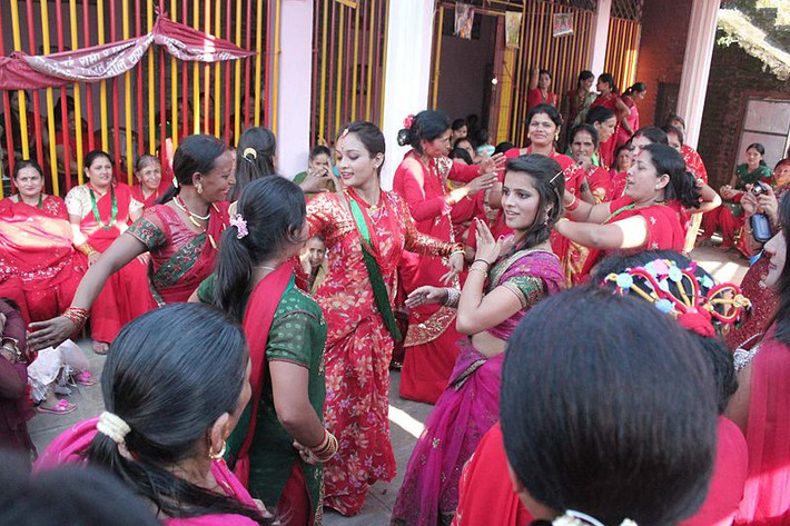 Người dân Nepal rất thân thiện, tốt bụng và phóng khoáng. Họ cũng rất gọn gàng và lịch sự. Ảnh: LHN.